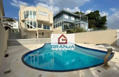 Casa com 4 dormitórios à venda, 250 m² por r$ 2.300.000,00 - granja viana - carapicuíba/sp