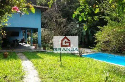 Casa com 5 dormitórios à venda, 400 m² por r$ 990.000,00 - granja viana - embu das artes/sp