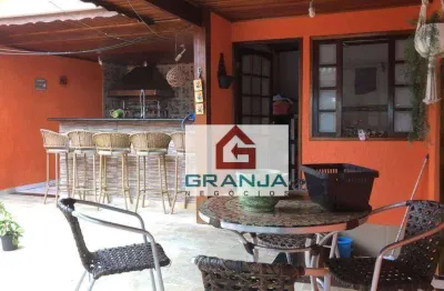 Casa com 3 dormitórios à venda, 11 m² por r$ 2.000.000,00 - granja viana - jandira/sp