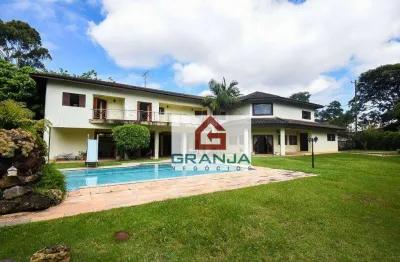 Casa com 4 dormitórios à venda, 700 m² por r$ 2.600.000,00 - granja viana - jandira/sp