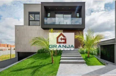 Casa com 4 dormitórios à venda, 486 m² por r$ 4.800.000,00 - granja viana - cotia/sp