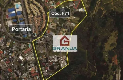 Terreno à venda, 1483 m² por r$ 1.390.000,00 - granja viana - cotia/sp