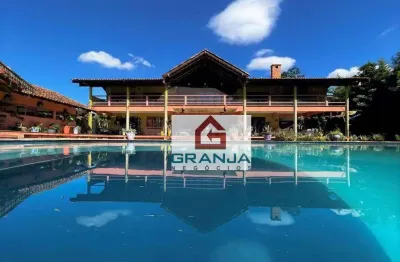 Casa com 5 dormitórios à venda, 1333 m² por r$ 7.500.000,00 - granja viana - cotia/sp