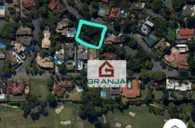 Terreno à venda, 1200 m² por r$ 1.100.000 - granja viana - cotia/sp