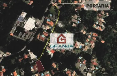 Terreno à venda, 1403 m² por r$ 625.000,00 - granja viana - cotia/sp