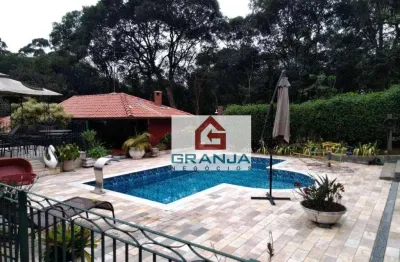 Casa com 4 dormitórios para alugar, 380 m² por r$ 15.000,00/mês - granja viana - carapicuíba/sp