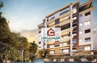 Lançamento cond. monet- alto padrão na granja viana! apto. 77 m²  - 2 vagas por r$670.000,00