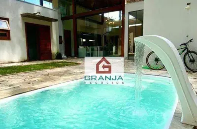 Casa com 3 dormitórios à venda, 230 m² por r$ 1.450.000,00 - granja viana - carapicuíba/sp