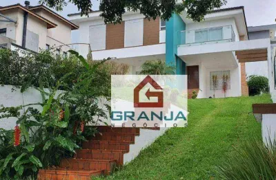 Casa com 3 dormitórios à venda, 275 m² por r$ 2.200.000,00 - granja viana - carapicuíba/sp