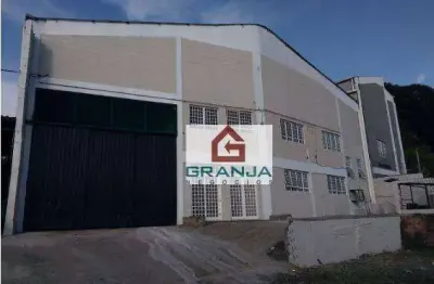 Excelente galpão, com 1300 m² de area total para locação r$ 16.000/mês - chácaras marco - barueri/sp