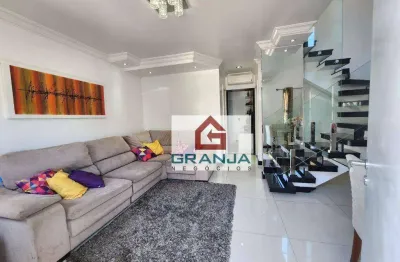 Casa rica em planejados com 4 dormitórios/01 suite e um terreo reversível, à venda, 98 m² por r$ 680.000 - paisagem renoir - cotia/sp