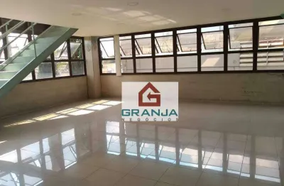 Andar corporativo com mezanino para alugar, 180 m² por r$ 7.000/mês - parque industrial san josé - cotia/sp