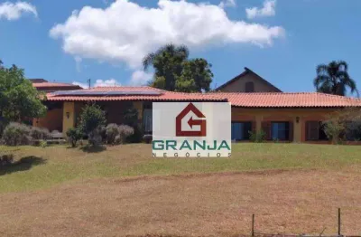 Casa com 4 dormitórios e area total de 6.650m2 à venda, 311 m² area construída por r$ 2.350.000 - real village - araçariguama/sp