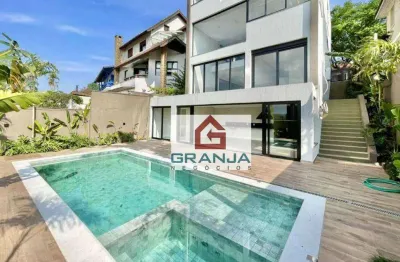 Casa com 4 dormitórios à venda, 484 m² por r$ 3.680.000,00 - são paulo ii - cotia/sp
