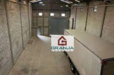 Galpão para alugar, 300 m² por r$ 7.000/mês - jardim são vicente - cotia/sp