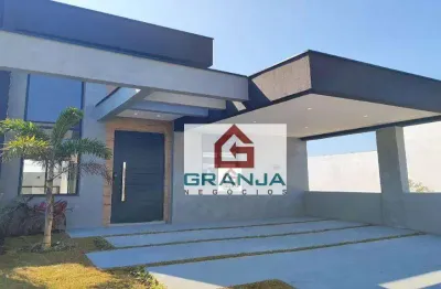 Casa terrea novinha e muito linda com 3 dormitórios/01 suíte e quintal grande à venda, 115 m² por r$ 662.000 - horto florestal villagio - sorocaba/sp