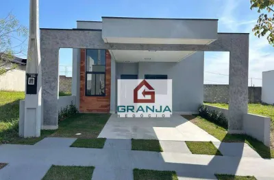 Moderna casa terrea com 3 dormitórios/01 suíte à venda, 118 m² por r$ 580.000 - residencial jardim - sorocaba/sp