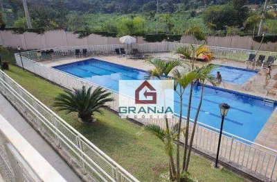 Apartamento com 2 dormitórios à venda por r$ 244.000,00 - jardim petrópolis - cotia/sp