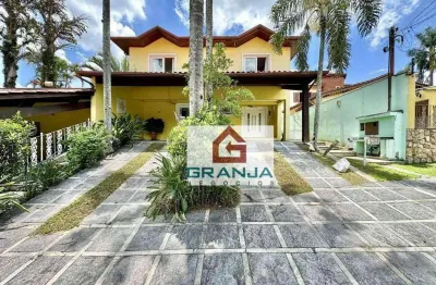 Casa no cond. são paulo ii com 4 dormitórios à venda, 753 m² por r$ 3.500.000 - são paulo ii - cotia/sp