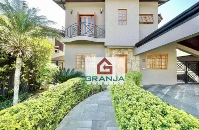 Linda casa com 3 dormitórios (1 suíte), piscina, churrasqueiraà venda, 318 m² por r$ 1.650.000 - são paulo ii - cotia/sp