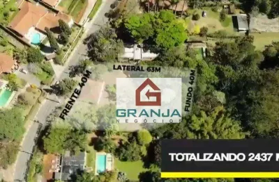 Grande oportunidade de terreno à venda por r$ 1.500.000 - vila santo antônio - cotia/sp