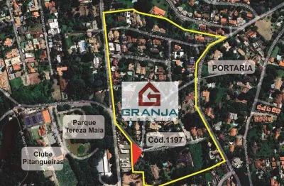 Terreno (bolsão fechado) à venda por r$ 750.000 - granja viana - vila santo antônio - cotia/sp
