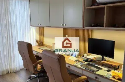 Casa triplex com 2 suítes, área gourmet, planejados! à venda, 124 m² por r$ 1.280.000 - granja viana - cotia/sp