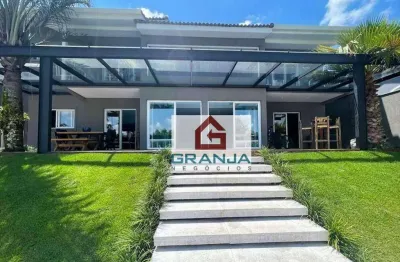 Casa com 4 dormitórios à venda, 463 m² por r$ 5.190.000,00 - granja viana - embu das artes/sp