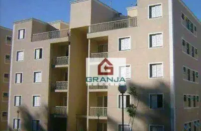 Apartamento com 2dorms em condomínio com áreas de lazer à venda, 52 m² por r$ 260.000 - parque frondoso - cotia/sp