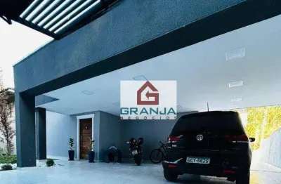 Lindo imóvel com piscina, churrasqueira, suítes, muito verde! à venda, 250 m² por r$ 1.480.000 - gramado - cotia/sp