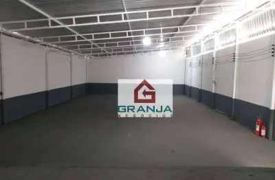 Galpão para alugar, com cozinha e banheiros, localização privilegiada! 300 m² por r$ 10.000/mês - granja viana - cotia/sp