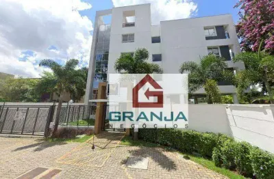 Estúdio em edifício completo com planejados, recepção, piscina, churrasqueira! à venda, 28 m² por r$ 290.000 - granja viana - cotia/sp