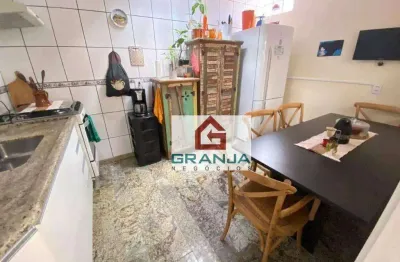 Imóvel em condomínio na granja viana! 2 dormitórios, quintal, churrasqueira, à venda, 70 m² por r$ 515.000 - granja viana - cotia/sp