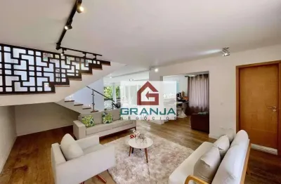 Aldeia da fazendinha - 4 dorms/2suítes - moderna, gourmet, piscina e privacidade! 386 m² por r$ 1.650.000 - pousada dos bandeirantes/carapicuíba