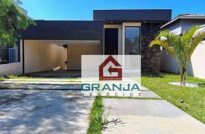 Sobrado dos sonhos a 20 minutos da granja, com r$60 mil em planejados! venda - 300 m² por r$ 1090.000 - granja cristiana - vargem grande paulista/sp