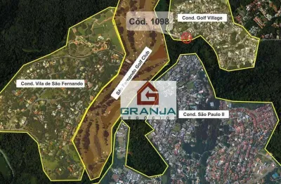 Terreno à venda por r$ 490.000,00 - granja viana - carapicuíba/sp