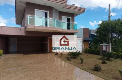 Maravilhosa casa com 3 dorms/2sts, home office, lazer! à venda, 277 m² por r$ 980.000 - granja cristiana - vargem grande paulista/sp