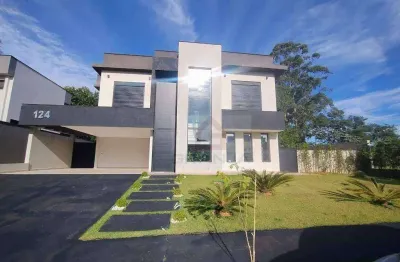 Maravilhosa casa com 4 dorms/2sts, livings integrados, amplo quintal, planejados! à venda, 242 m² por r$ 3.200.000 - chácara ondas verdes - cotia/sp