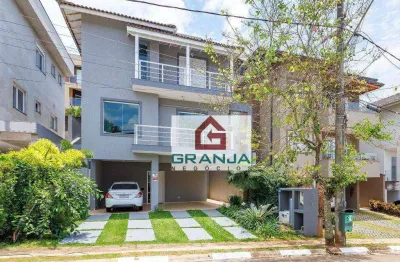 Casa com 4 dormitórios à venda, 247 m² por r$ 1.300.000,00 - jardim são vicente - cotia/sp