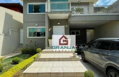 Casa com 4 dormitórios à venda, 340 m² por r$ 2.400.000,00 - granja viana - cotia/sp
