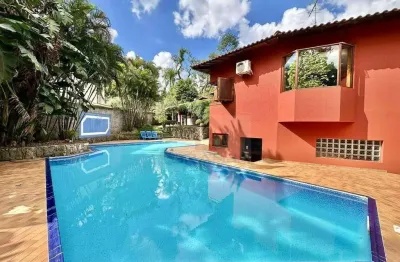 Incrível casa com 3 suítes, planejados e muito lazer! à venda, 604 m² por r$ 3.400.000 - bosque do vianna - cotia/sp