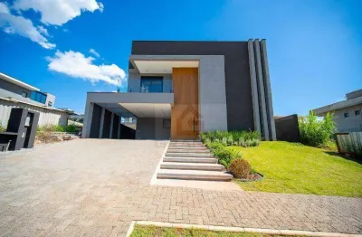 Incrível casa com 4 suítes, living integrado, gourmet! à venda, 403 m² por r$ 3.600.000 - centro - cotia/sp