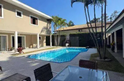 Casa com 4 dormitórios para alugar, 270 m² por r$ 17.000/mês - granja viana - carapicuíba/sp