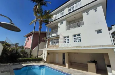 Casa com 4 dormitórios para alugar, 320 m² por r$ 12.000,00/mês - são paulo ii - cotia/sp