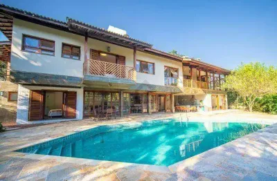 Casa com 5 dormitórios à venda, 677 m² por r$ 5.000.000 - jardim barbacena - cotia/sp