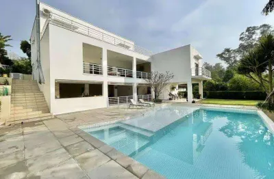 Casa com 4 dormitórios à venda, 448 m² por r$ 5.200.000 - palos verdes - cotia/sp