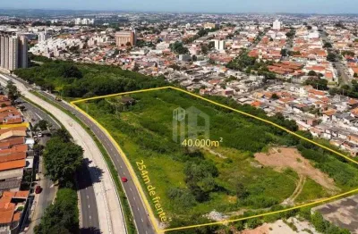 Terreno em campinas para incorporação. 40.000m² no bairro da cidade jardim, em frente ao novo brt.