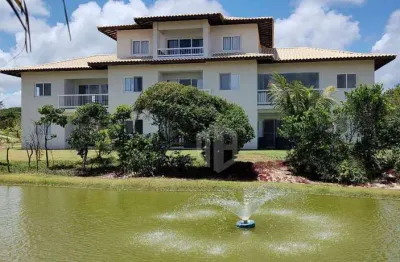 Apartamento à venda no village das ipês – praia do forte, bahia | 2 suítes | frente lago | 2 vagas cobertas!