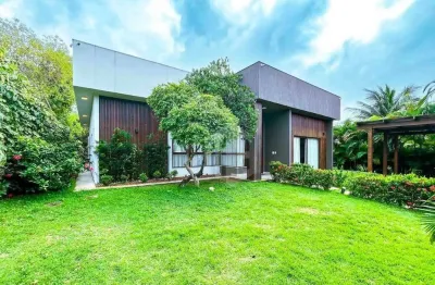 Casa de alto padrão à venda no condomínio quinta das lagoas – itacimirim | 6 suítes | piscina | 1.000m² de terreno!