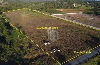 Terreno para grandes comércios em candeias. são 40.000m² com 136m de frente para pista bem perto do centro da cidade e da prefeitura. confira conosco.